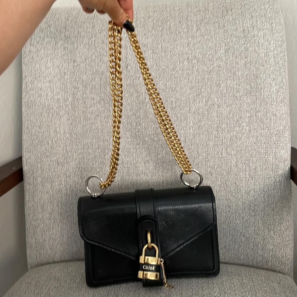 CHLOE Aby Chain Shoulder Bag